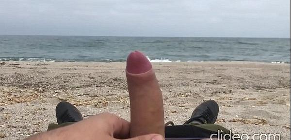 fucking on the beach,hard and nice